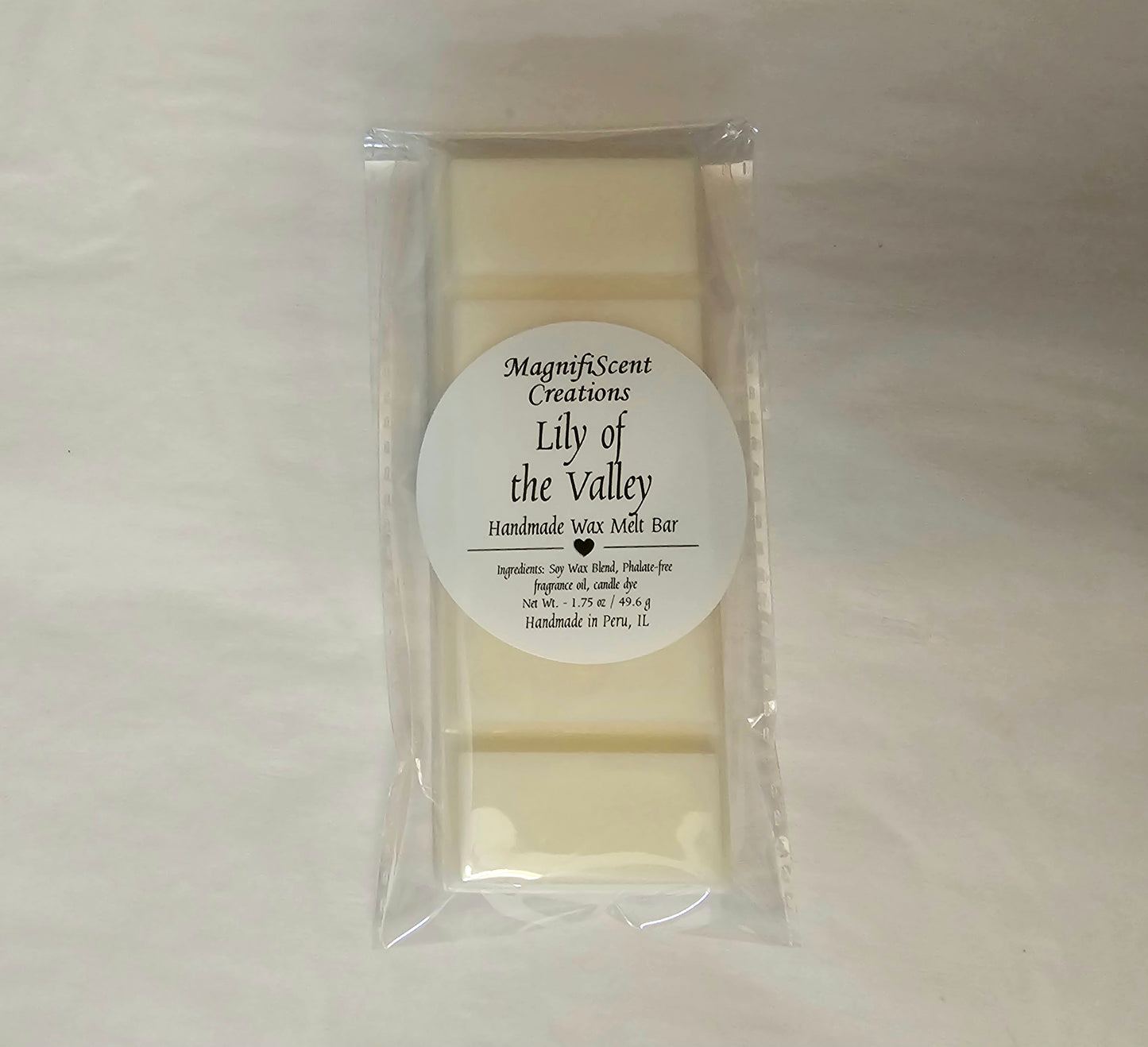 Lily of the Valley Wax Snap Bar